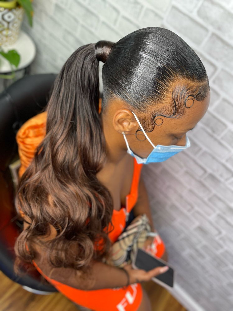 Extension Sleek Ponytail