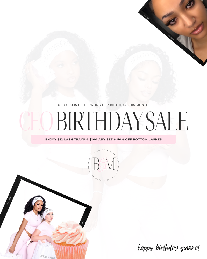 Birthday Month Sale! 🥳