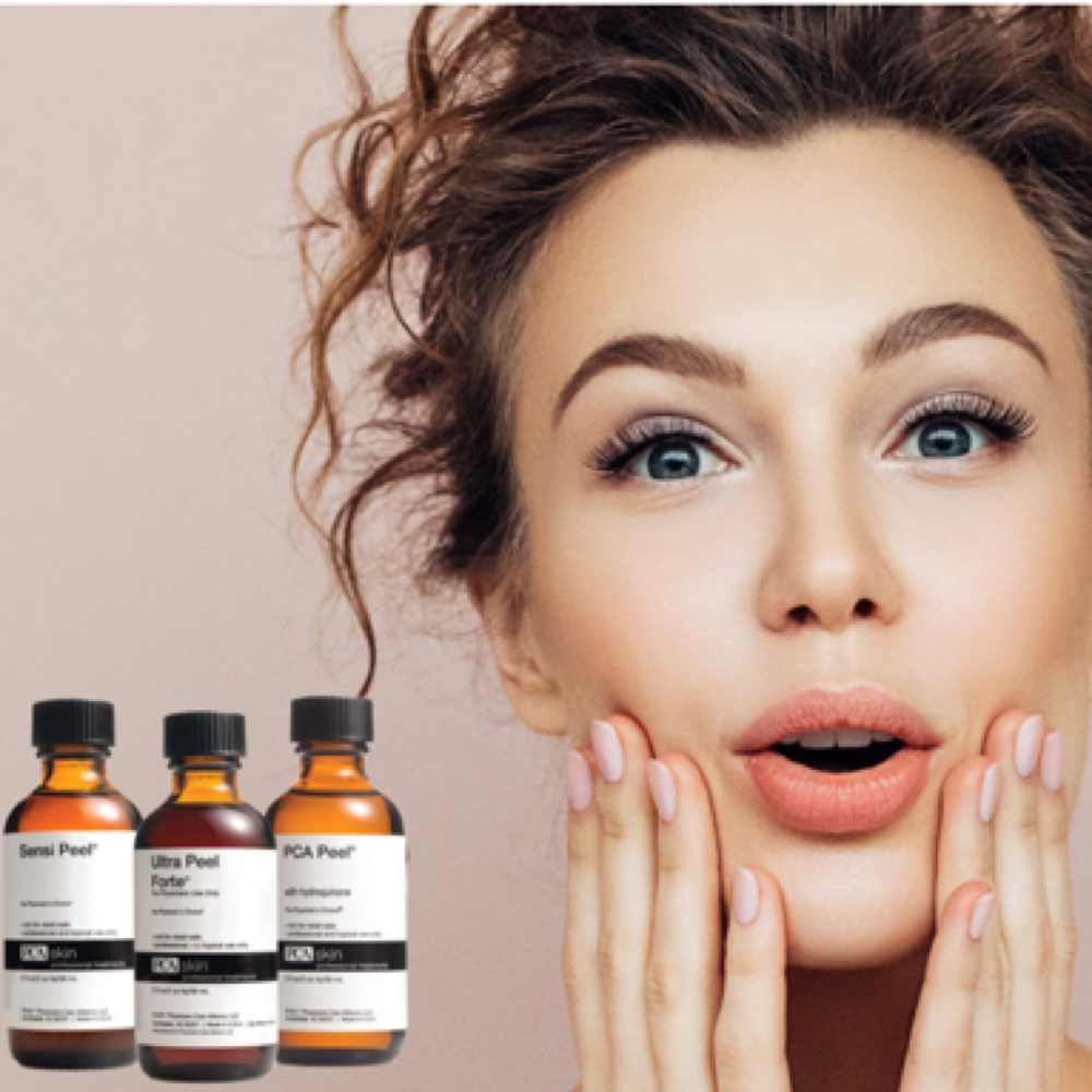 pca chemical peel at progressive image salon in pataskala, OH