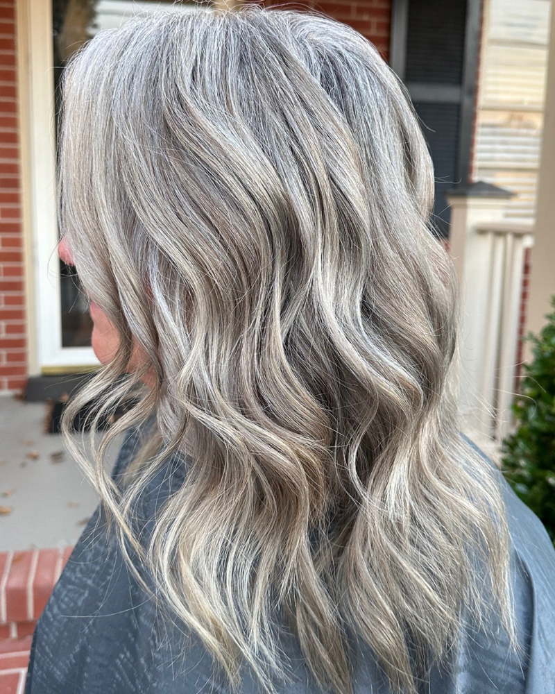 Grey Blending at Painted by Lauren Elizabeth in Goldsboro, NC