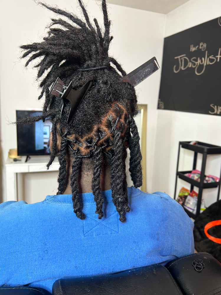 Loc Retwist & Style at J.Dastylist Braiding & More in Morgantown, WV