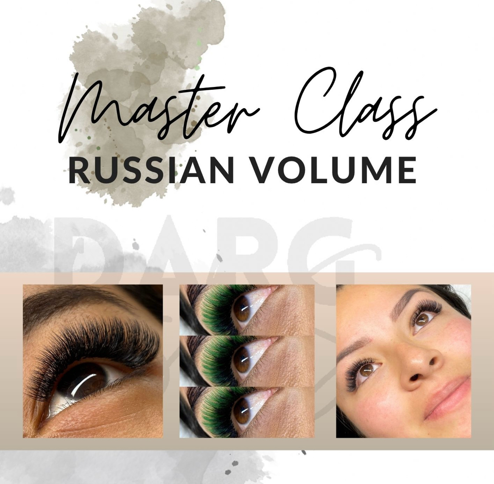 Master Class Russian Volumen at Darglashes in Rahway, NJ