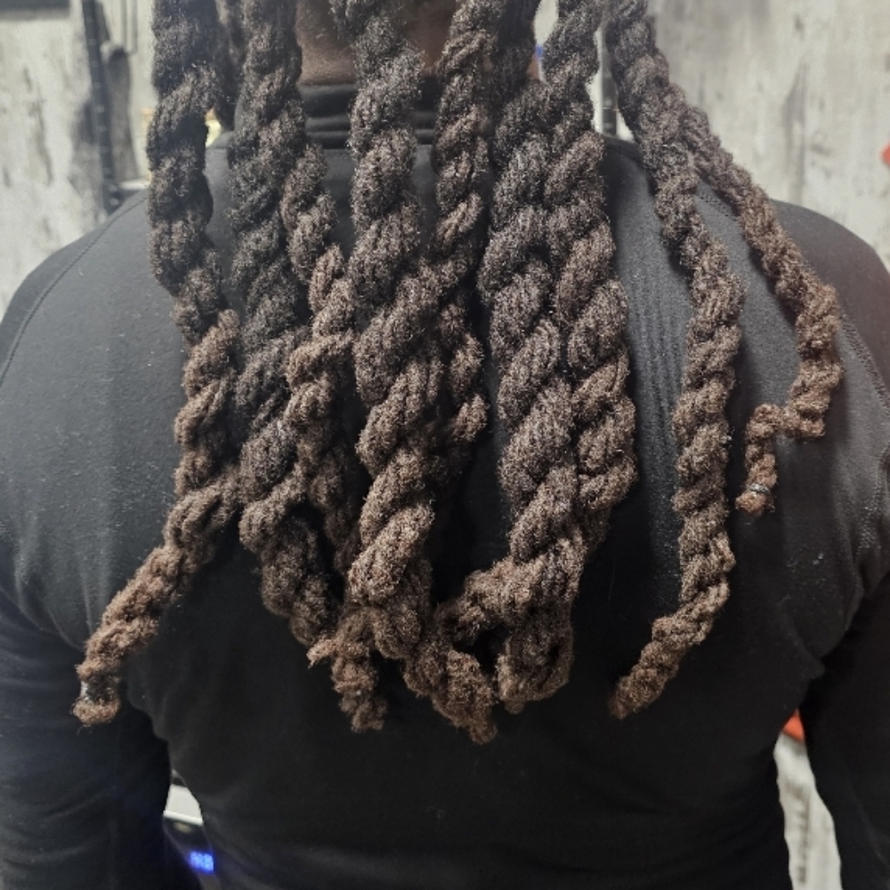 Two Strand Twist to half back at YTS NATURALS in CLEVELAND, OH
