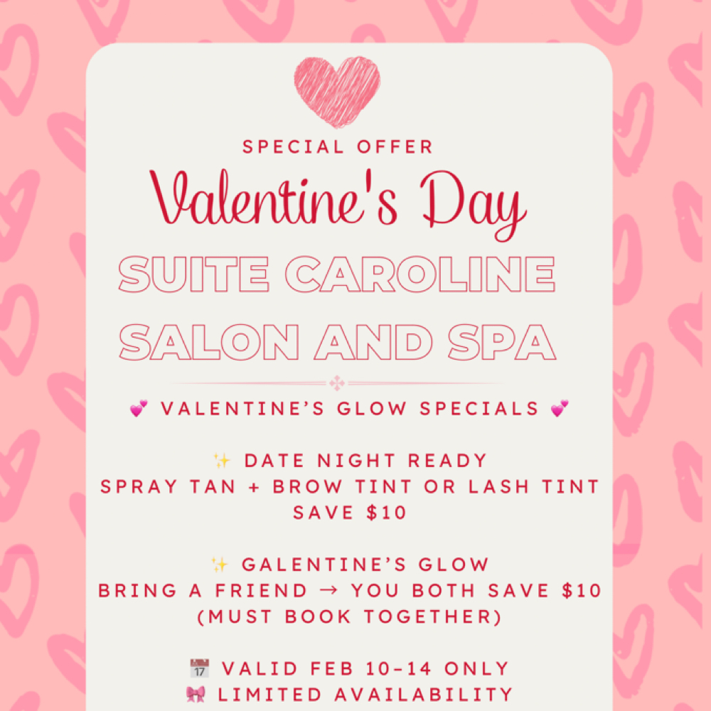 VALENTINES DAY SPECIALS