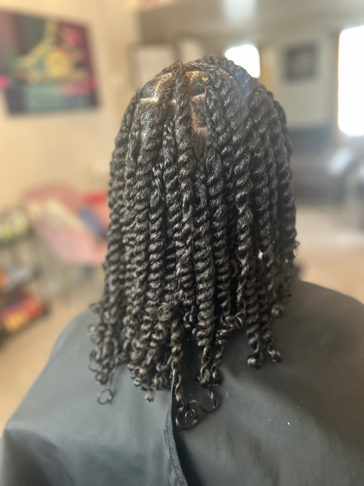 Natural Twist Med. (no Hair Added)