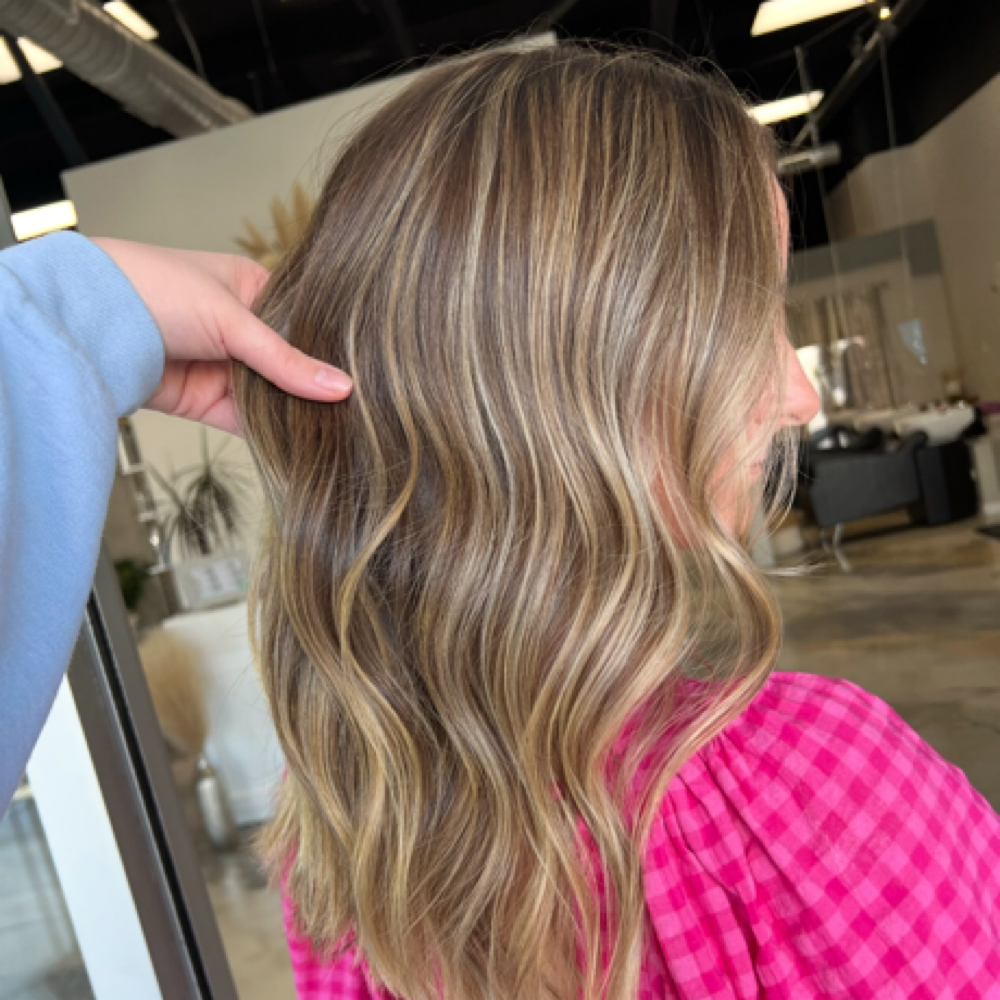 Partial Blonding + Color at Hair by Morgan Oakley in Apex, NC