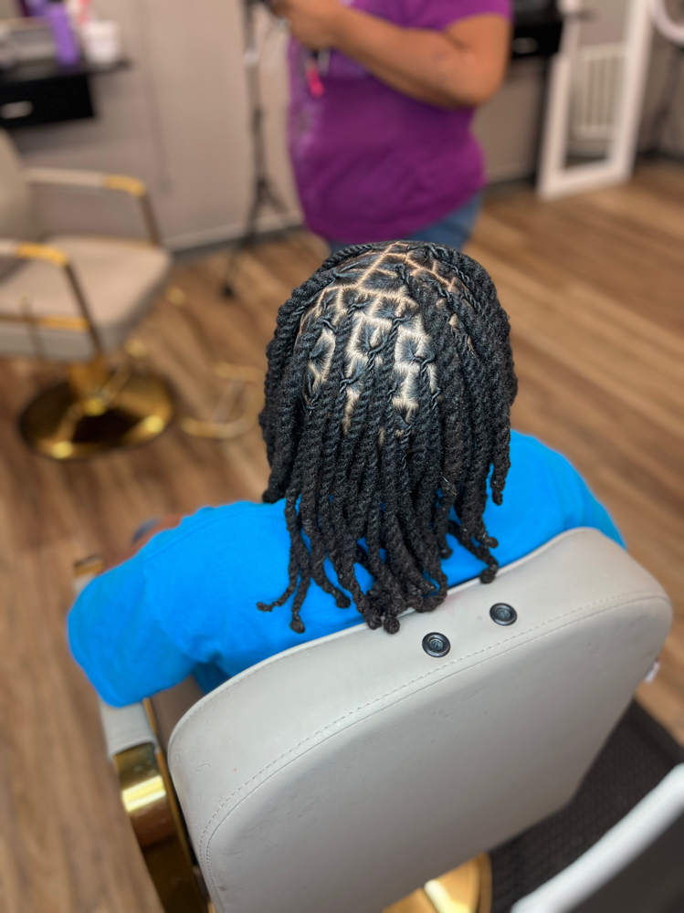 Loc Retwist & 2 Strands