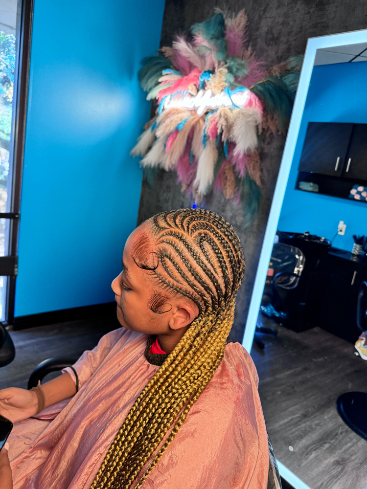 Up To 24 Feedin Braids