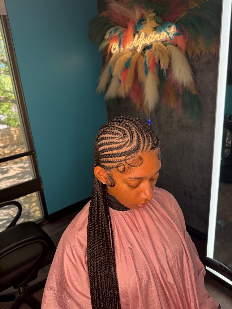 Up To 24 Feedin Braids