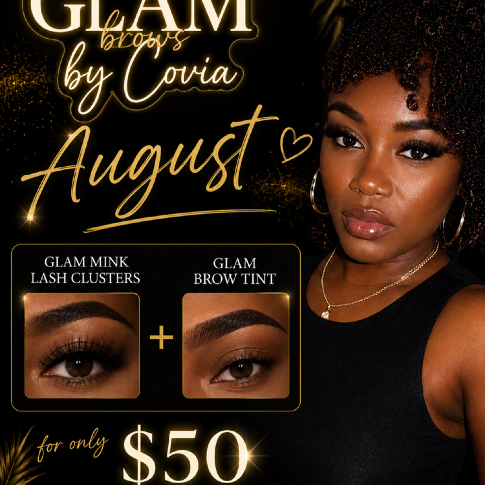 Lash + Tint Combo at GLAM Brows by Covia in Charlotte, NC
