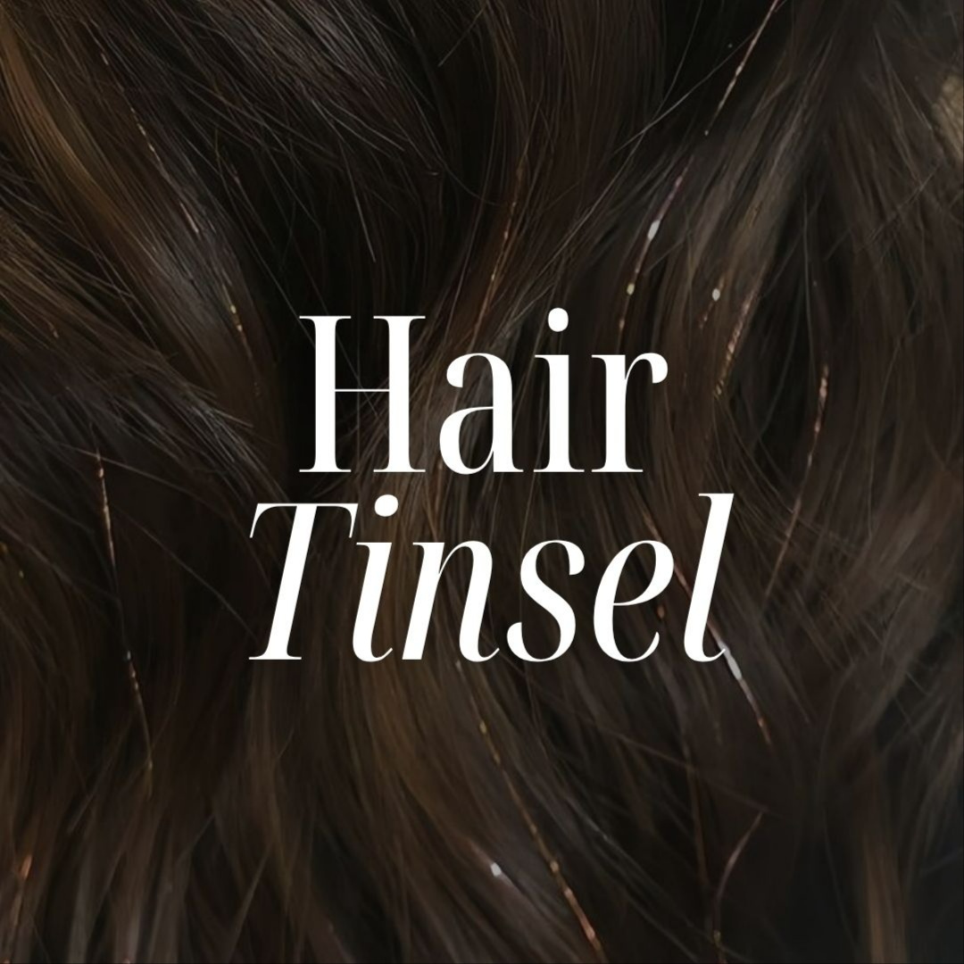 Hair tinsel/ Sparkle Strands at Bend Body Sugaring Salon & Spa in Bend, OR