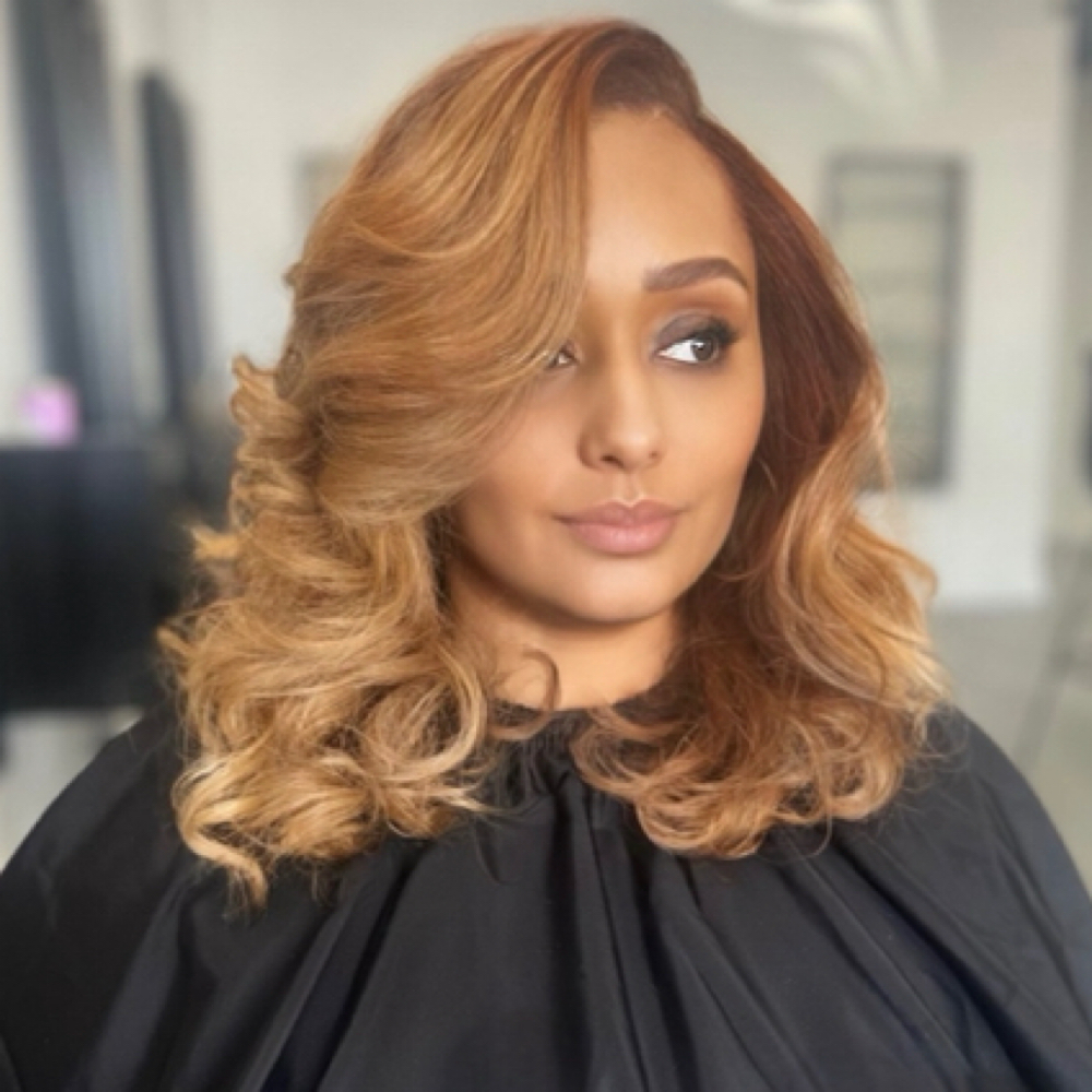 Root touchup at Dash Hair Studio in Rocky River, OH
