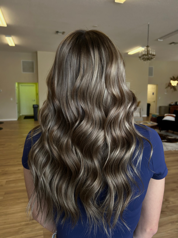 base color + full highlight