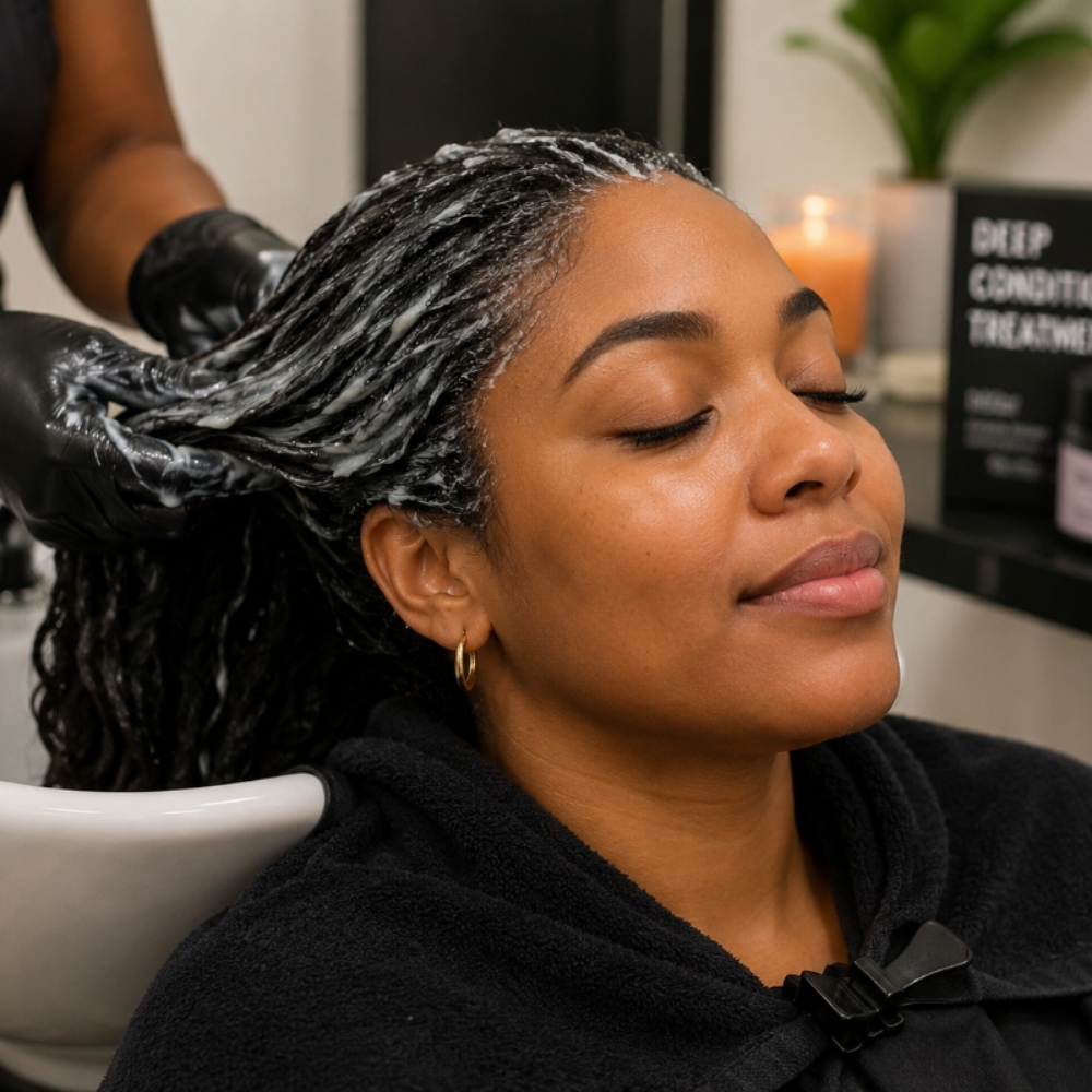 Deep Conditioning Hair Treatment at Mabeth Dominican Beauty Salon LLC in Houston, TX