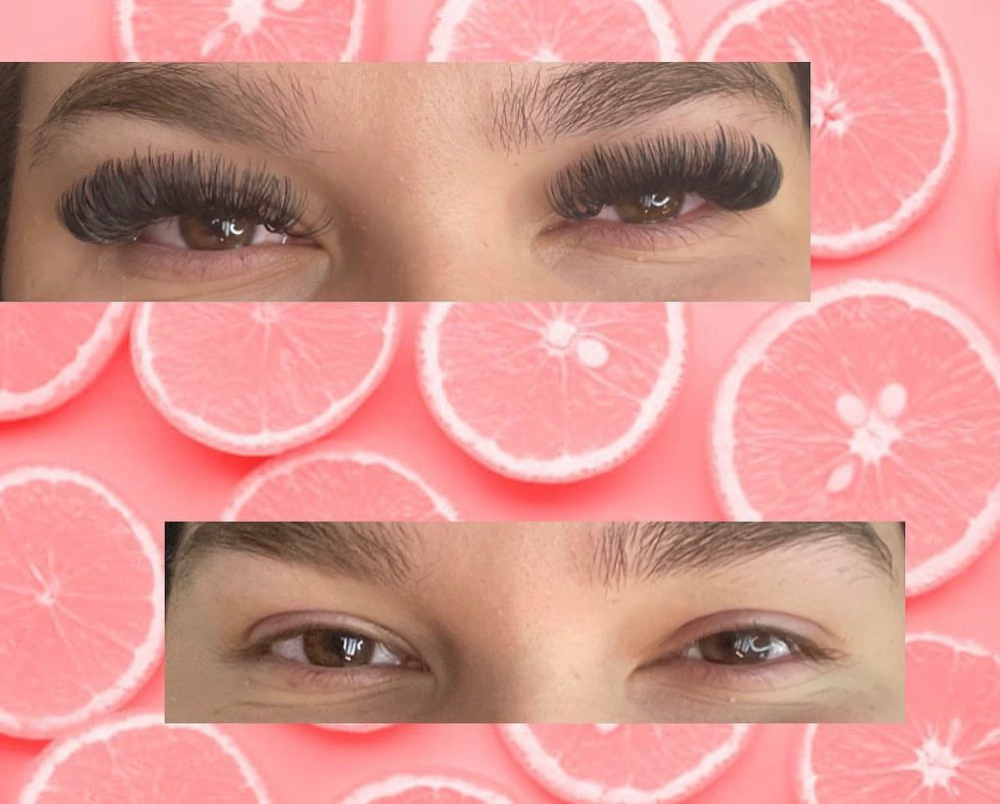 Full set volume lashes