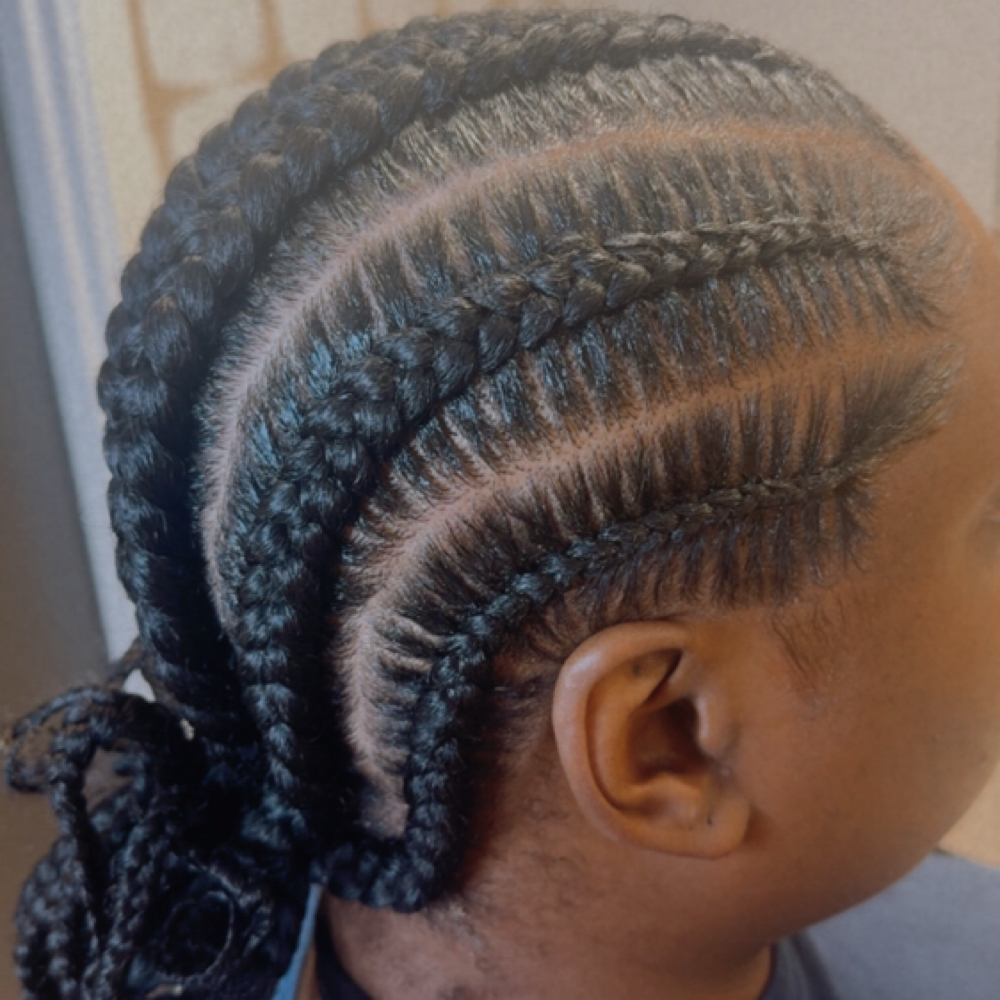 Stitch Braids at Locs Of Faith Hair Studio in Summerville, SC