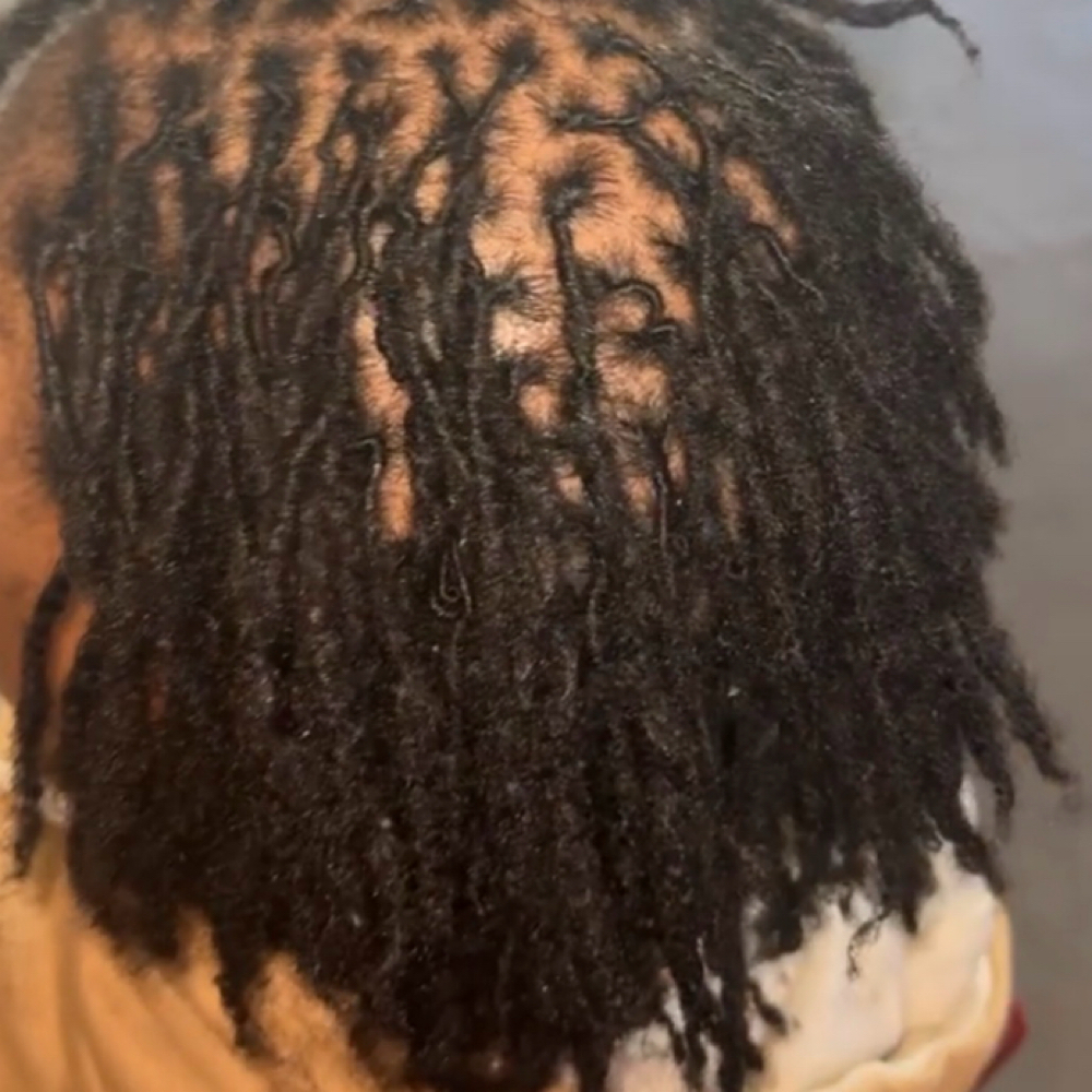 Micro Starter Locs at Last Minute Beauty Salon in Beckley, WV