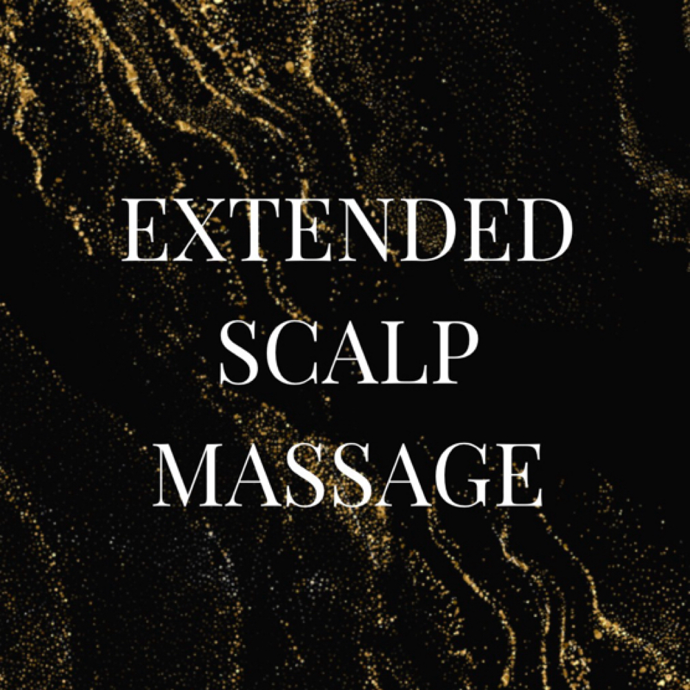 Extended Scalp Massage at Feather & Mane Hair Studio in Waterford, MI
