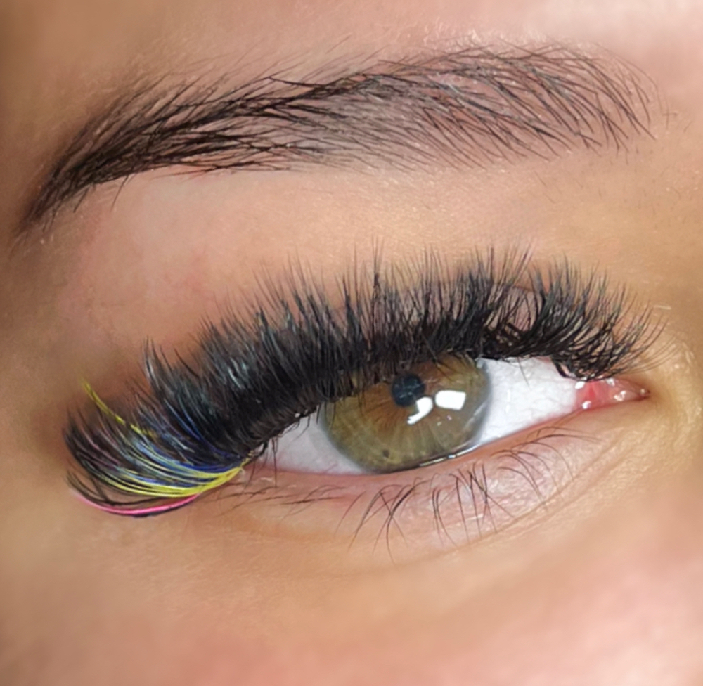 Colored Lashes