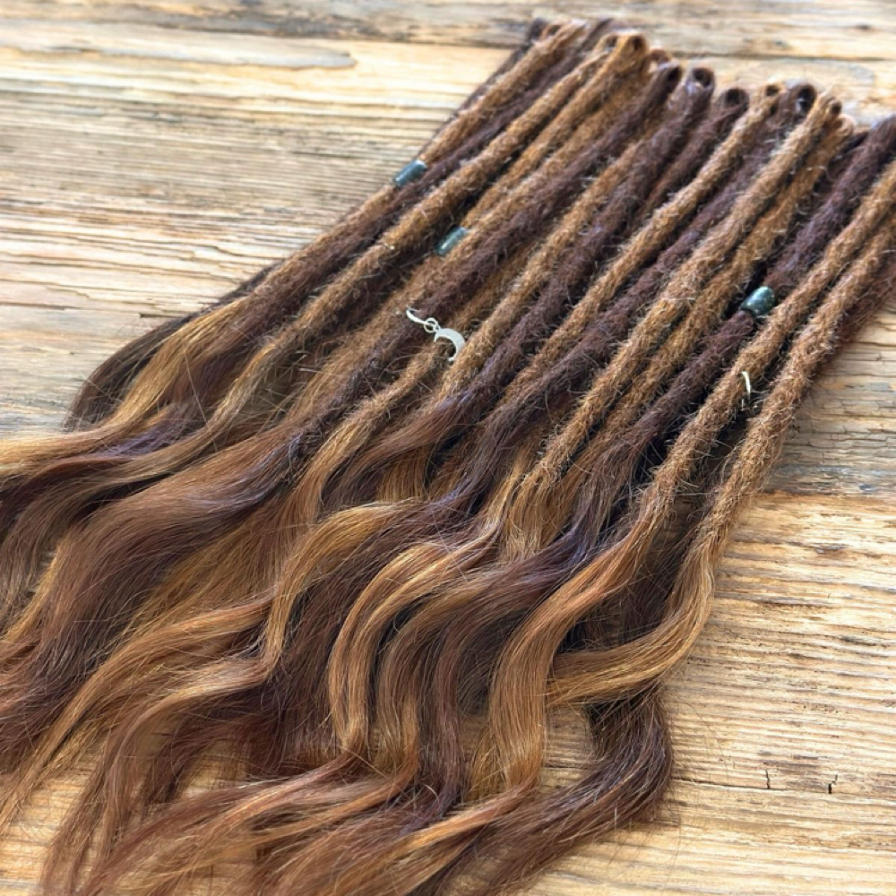 Dread Extension Install at Luxe Sisters Studio in Boaz, AL