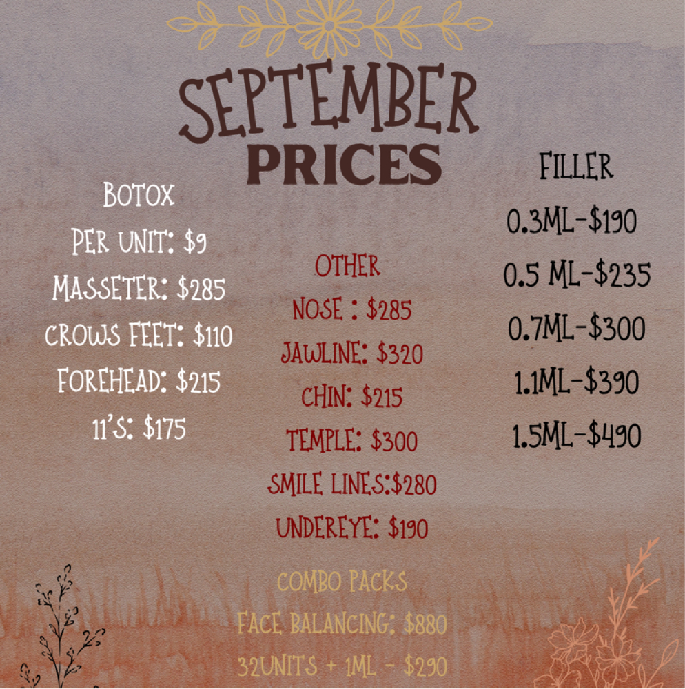 2 Area Botox SEPTEMBER at beautybydeannette in San Antonio, TX