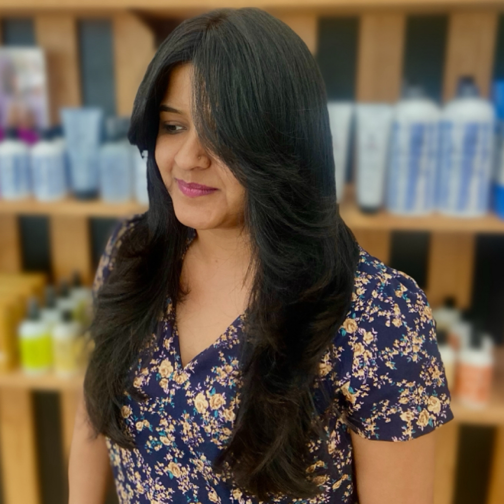 Medium- Long Signature Haircut at Maya Sol Hair Studio in San Antonio, TX