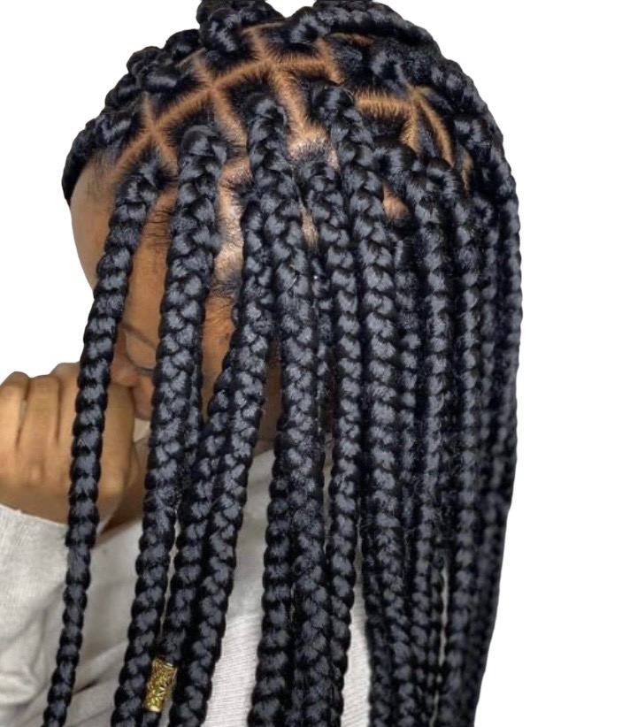Traditional box braids