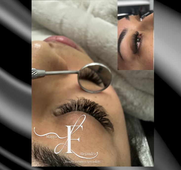 Eyelash Extensions (Hybrid ) at Sunshine Beauty Salon in Corning, CA