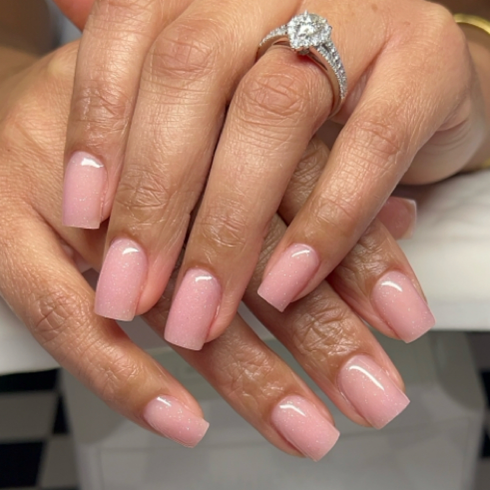 Acrylic Short Set at LunatiqueNails in Katy, TX