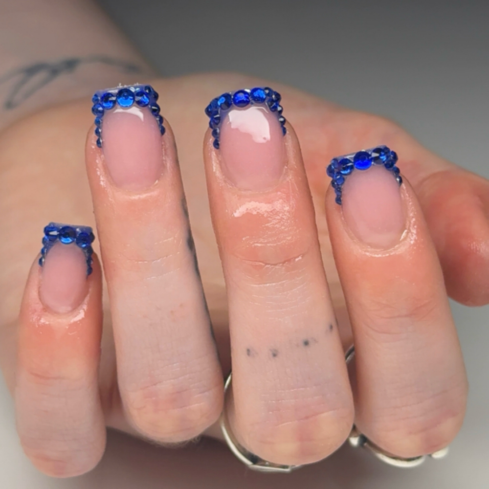 Acrylic Short Set at LunatiqueNails in Katy, TX