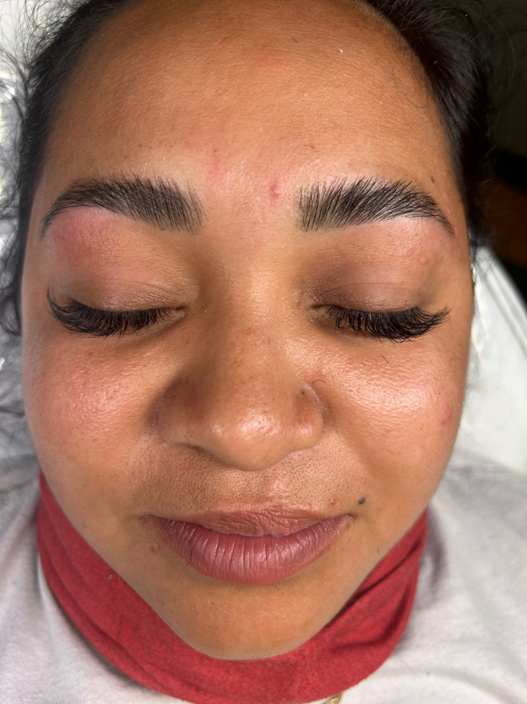 Brow Lamination, Clean & Henna