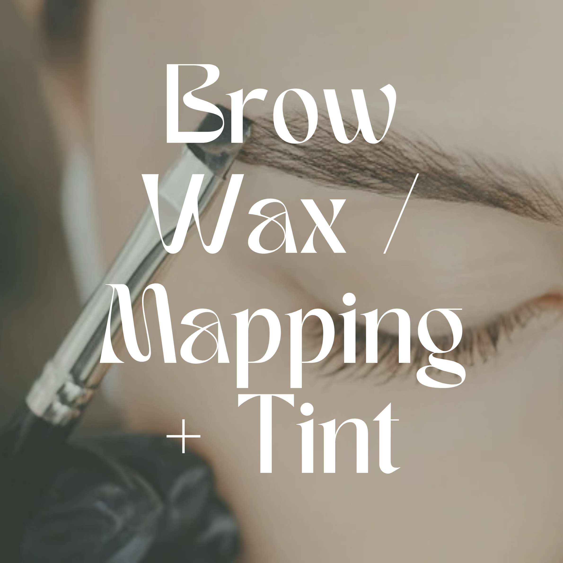 Brow Wax / Mapping + Tint