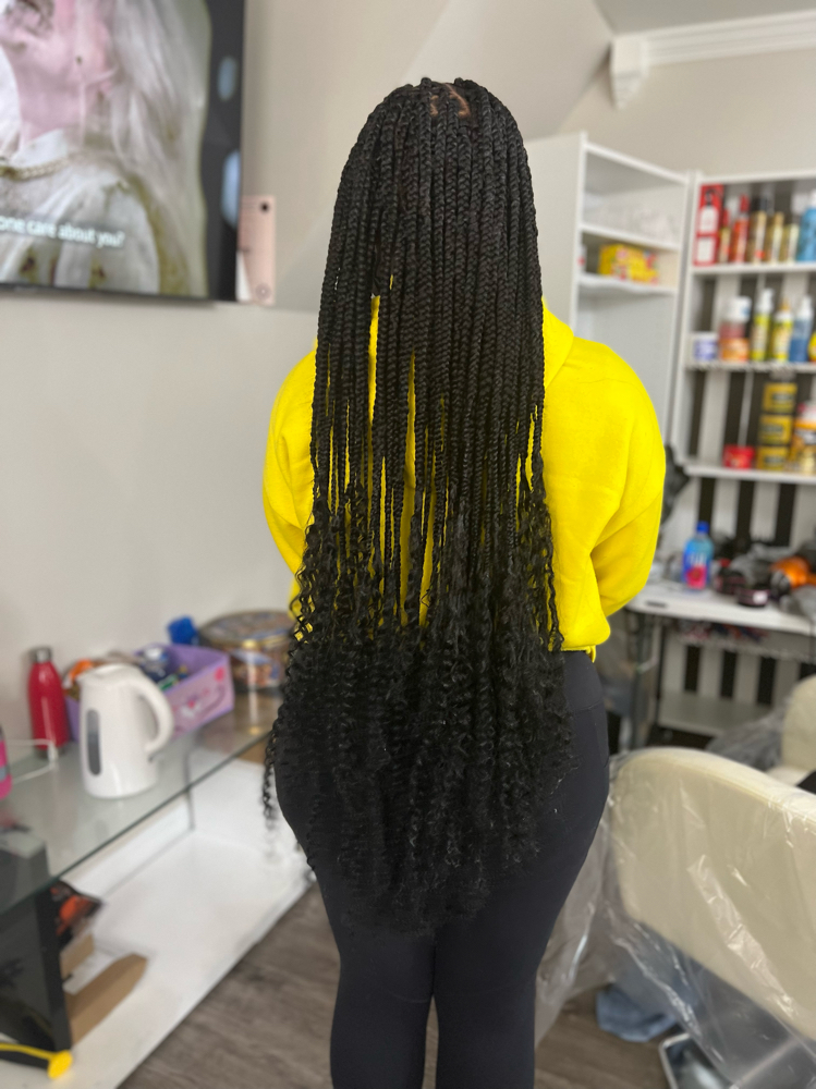 Bohemian Box Braids