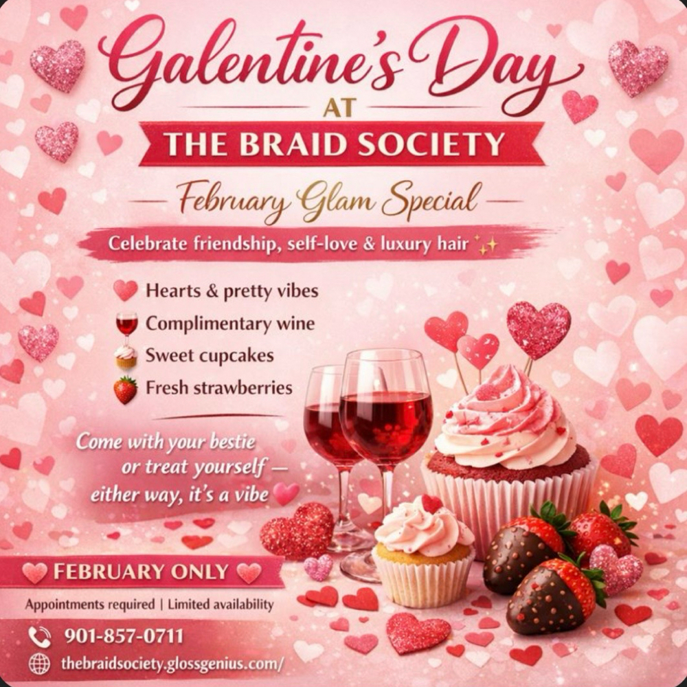 Febuary Special at The Braid Society in Olive Branch, MS