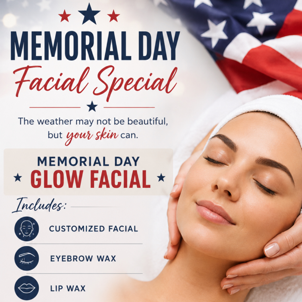 Memorial Day Special at Belinda’s Face Place in Somers Point, NJ
