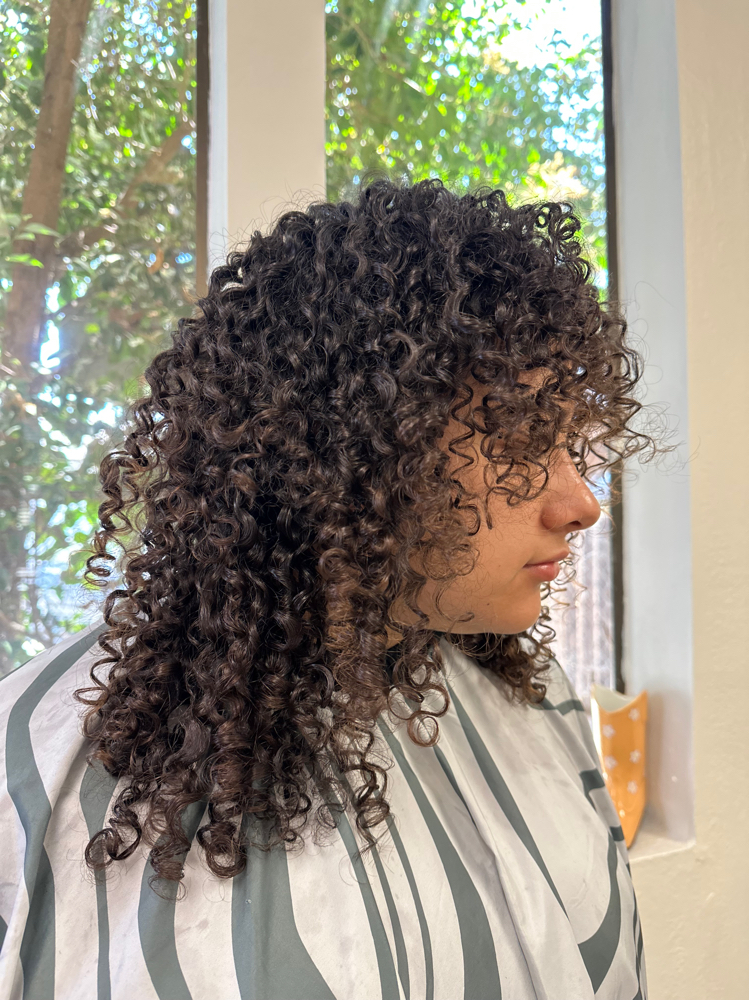 Curly Cut at THE KÜHL GIRL COLLECTIVE in San Jose, CA