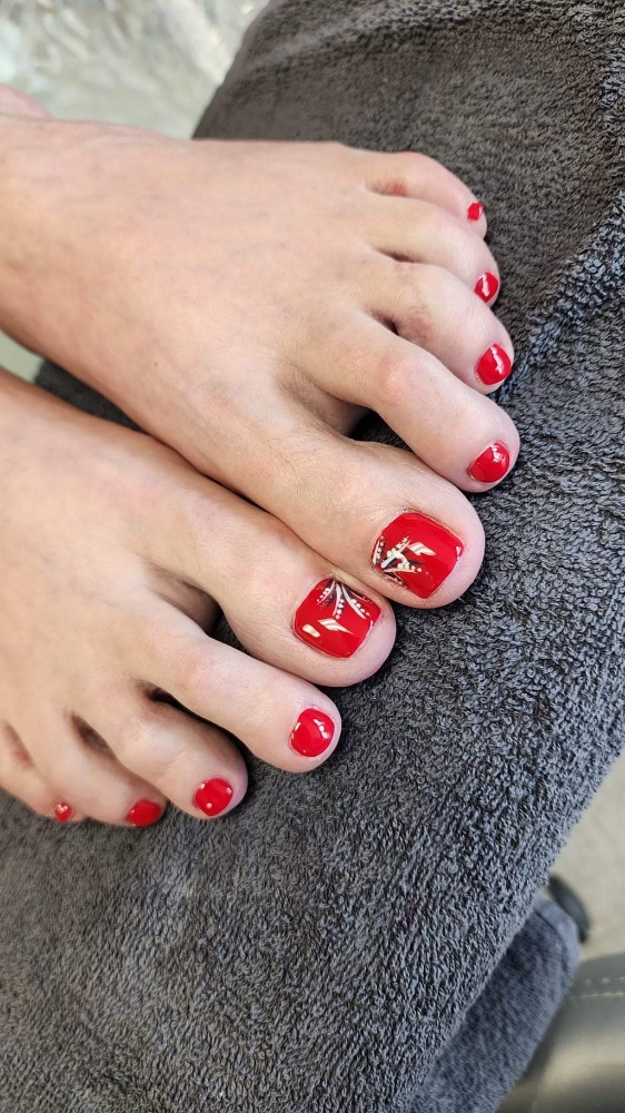 Soak Pedicure W/Gel