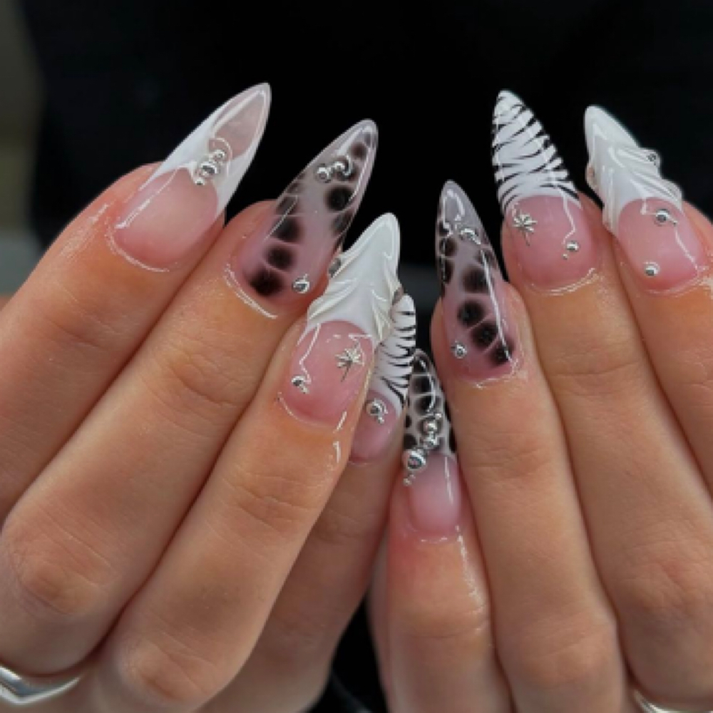 Gel X Long at Hair Central Salon in Bellevue, NE