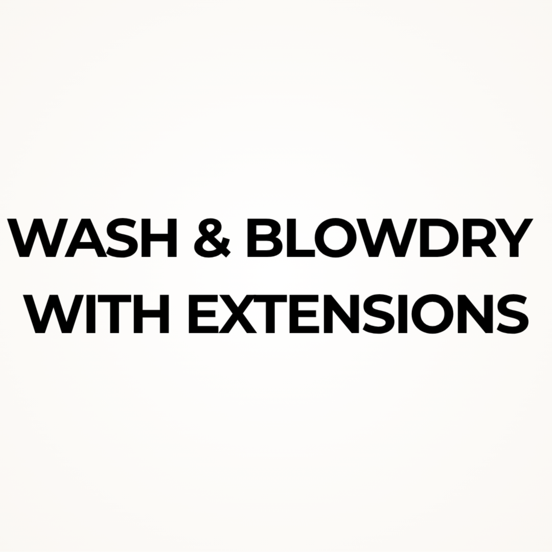 Wash & Blowdry (With Extensions) at Extensions By Andrea in Encino, CA
