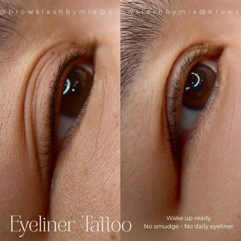 Soft Eyeliner Tatto at MIA BROWS LASHES in Garden Grove, CA