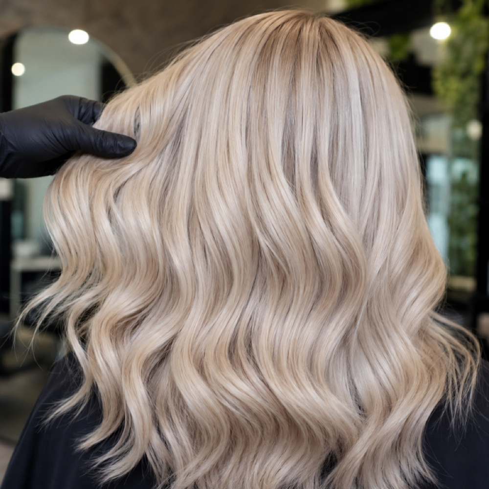 Double Process  Color + Blowout at The Pretty Parlor in Orlando, FL