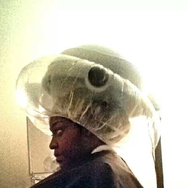 Deep Conditioner & Stye at Silhouette Hair Studio in Pasadena, CA