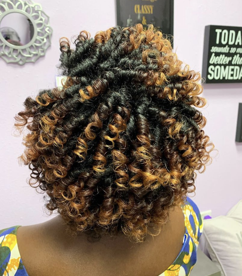 Natural Hair Rod Set (med hair)