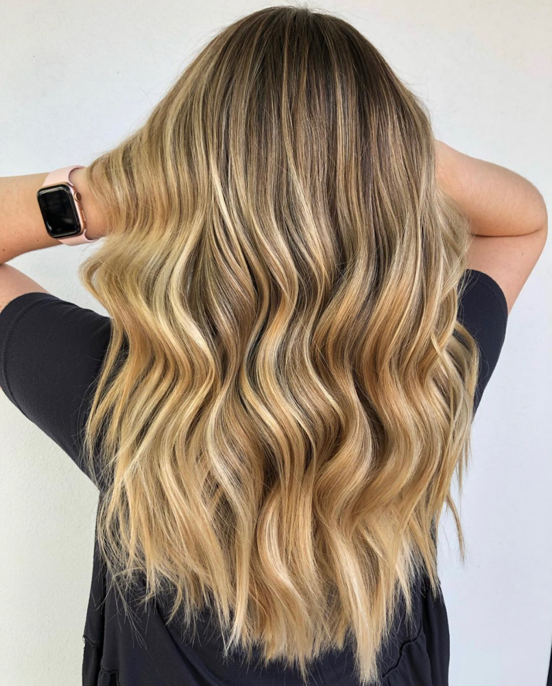 Full Highlight+Gloss+blowout (Tabby