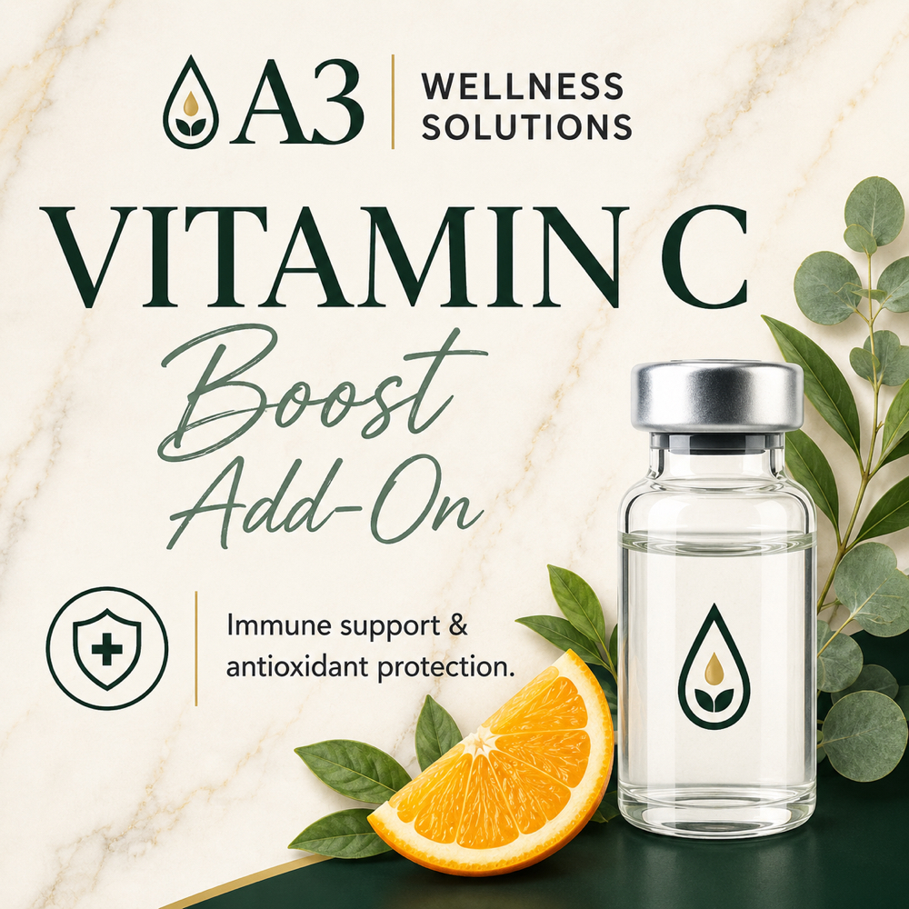 Vitamin C Boost at A3 Wellness Solutions in Freeport By, NY
