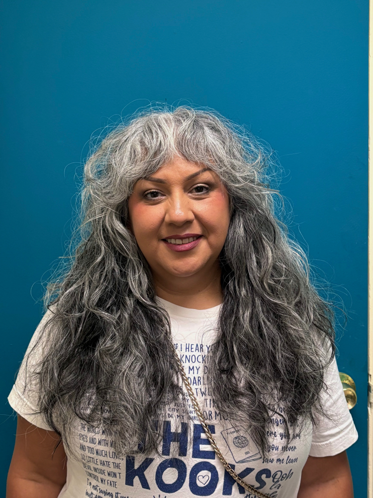 Long Haircut Transformation at Thee Mad Hairdresser in Fresno, CA