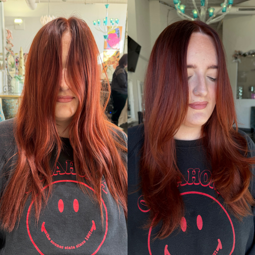 Root Refresh at BlondeByKiera in Edmond, OK
