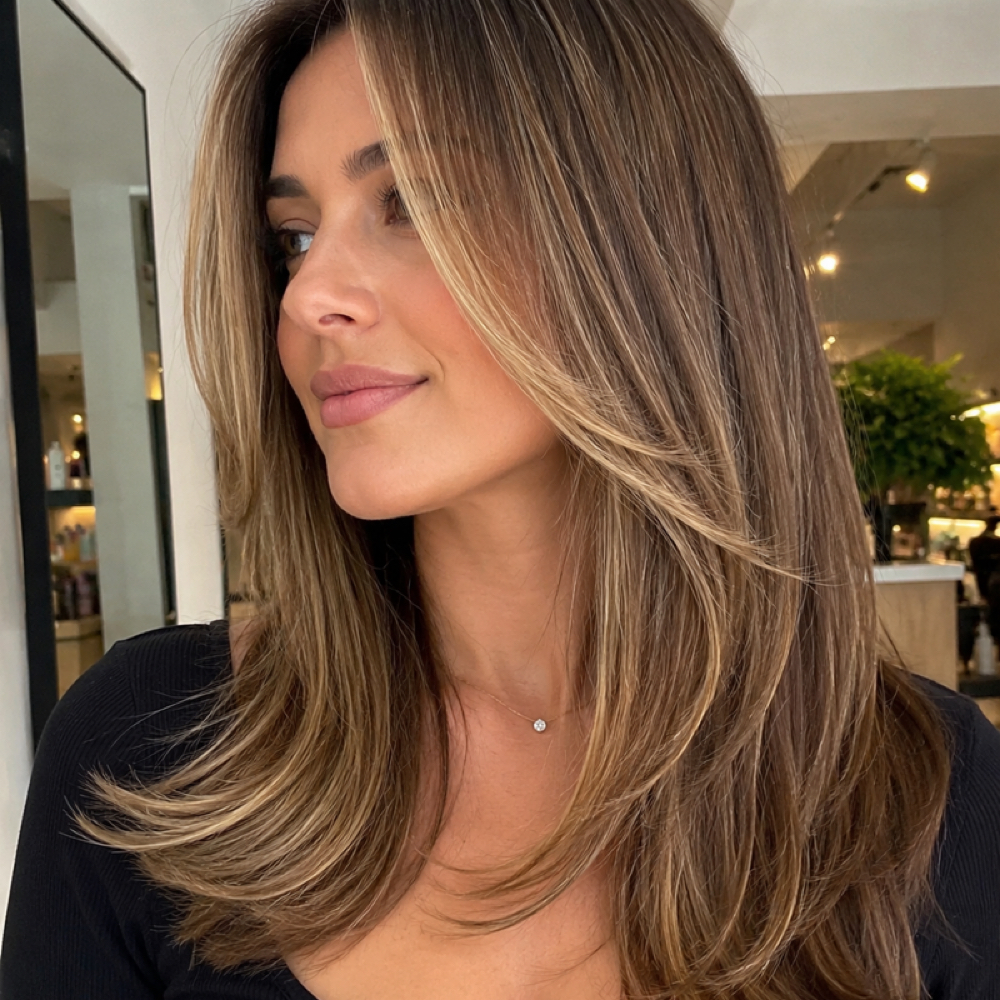 Highlights + Haircut & Blowout at Pearls Dry Bar in Brandon, FL