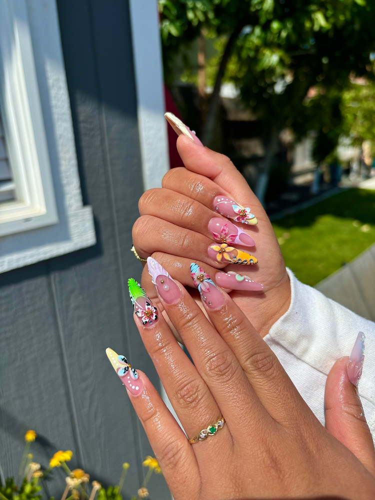 Detailed Acrylic Full Set