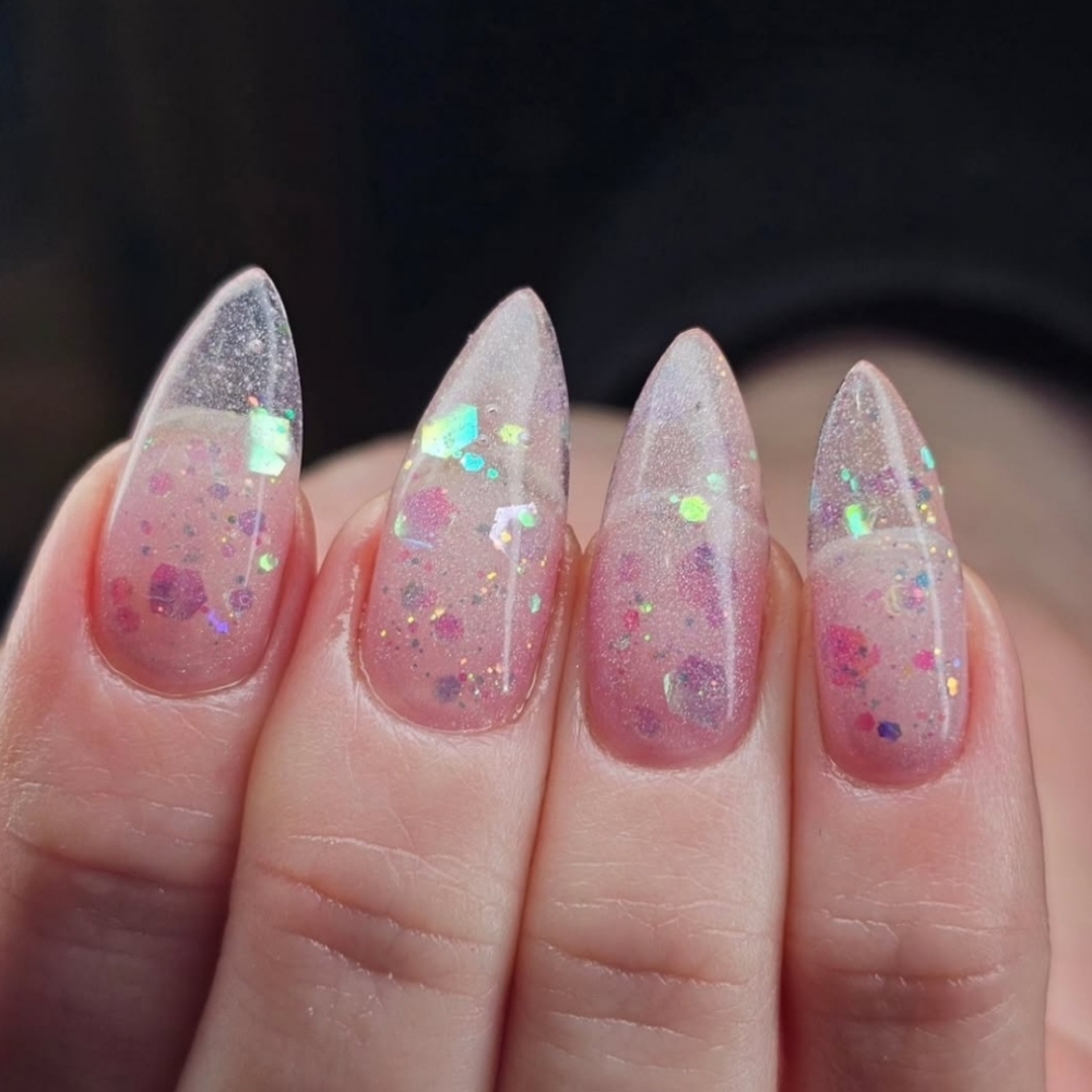 Medium/long Gel Overlay at PumpKenzNails in Overland Park, KS